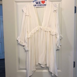 Stone Cold Fox Angeles Dress White